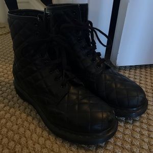 Black Leather doc martens